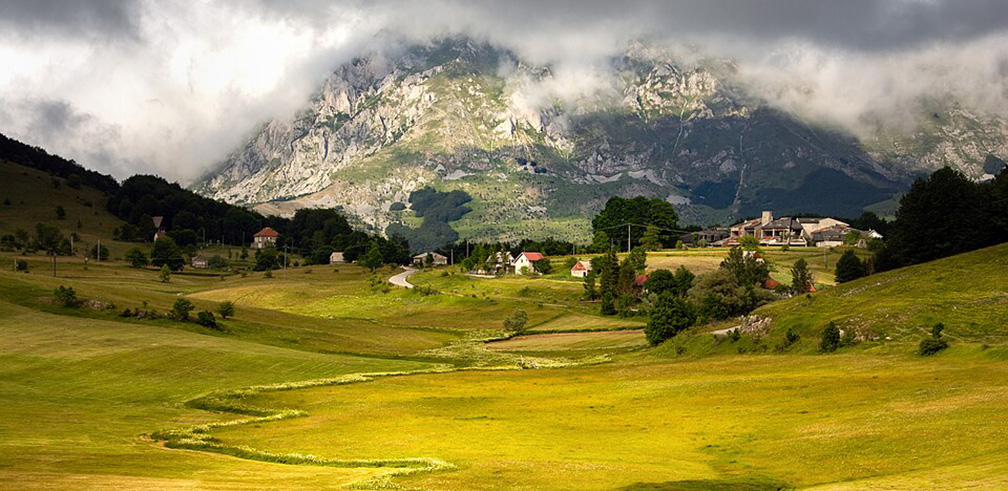 Čemerno mountain region near Sutjeska National Park
